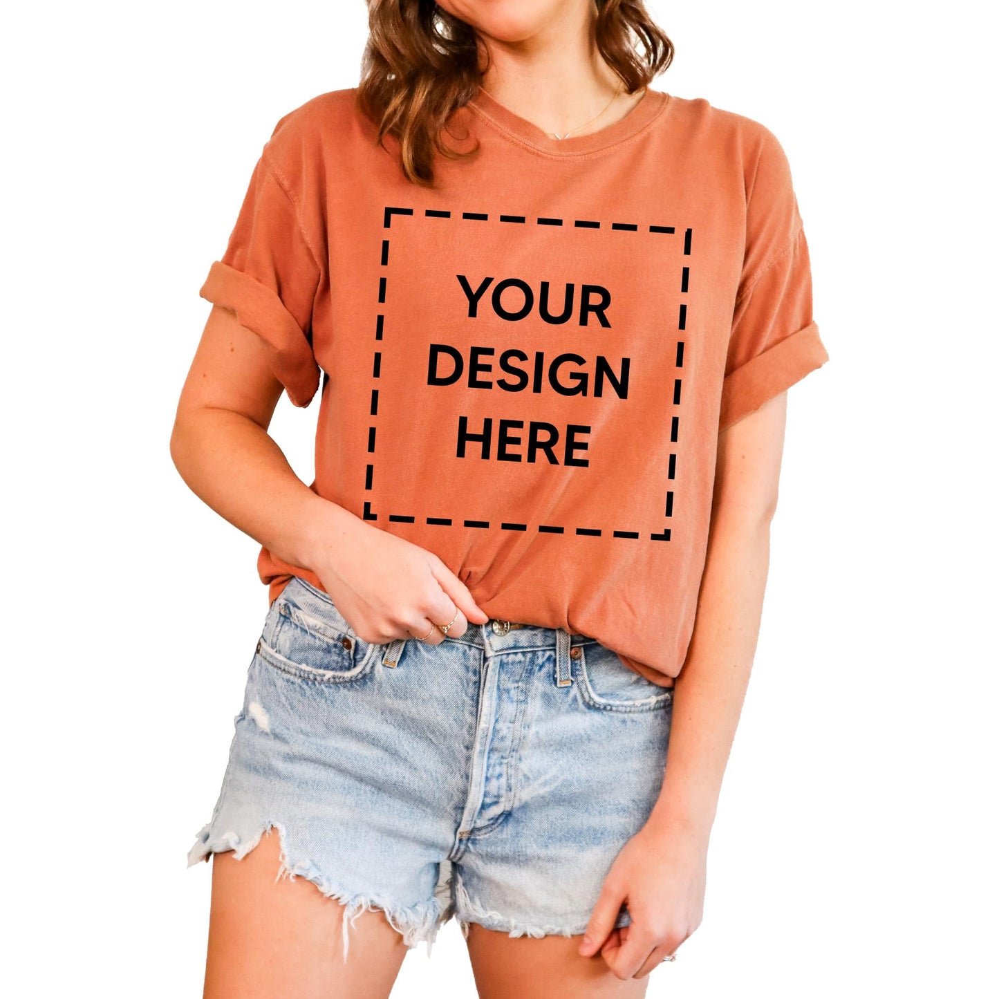 Personalized Custom T-Shirt – Create Your Own Design and Sizes Multicolor