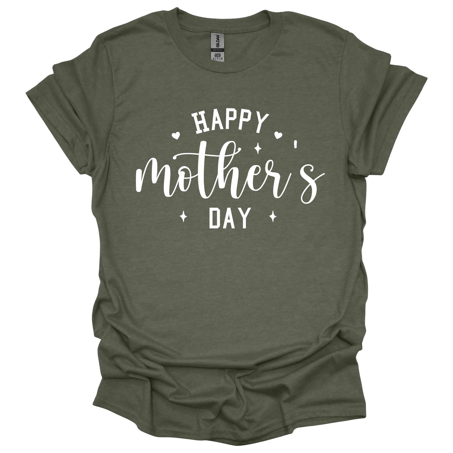 Happy Mother’s Day Shirt – Cute Script T-Shirt for Women – Fun and Sweet