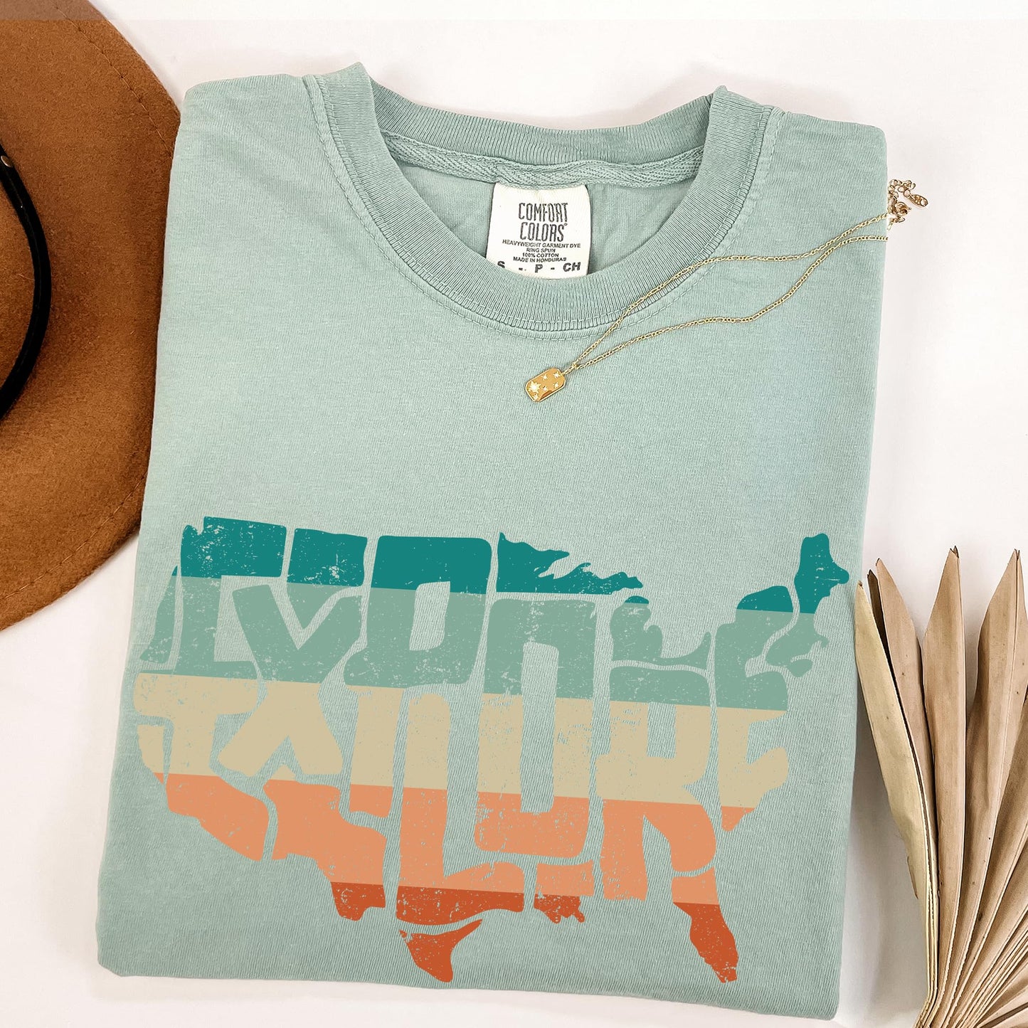 Explore Theme USA Tee, USA Adventure Tshirt, Premium Quality, 100% Cotton, Retro, Oversized Tshirt, Men and Women Unisex Tee