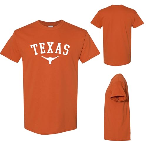 Texas T-Shirt for Men, Women, Unisex, 100% Heavy Cotton, Texas State Pride Graphic Tee, Standard Fit Short Sleeve Top