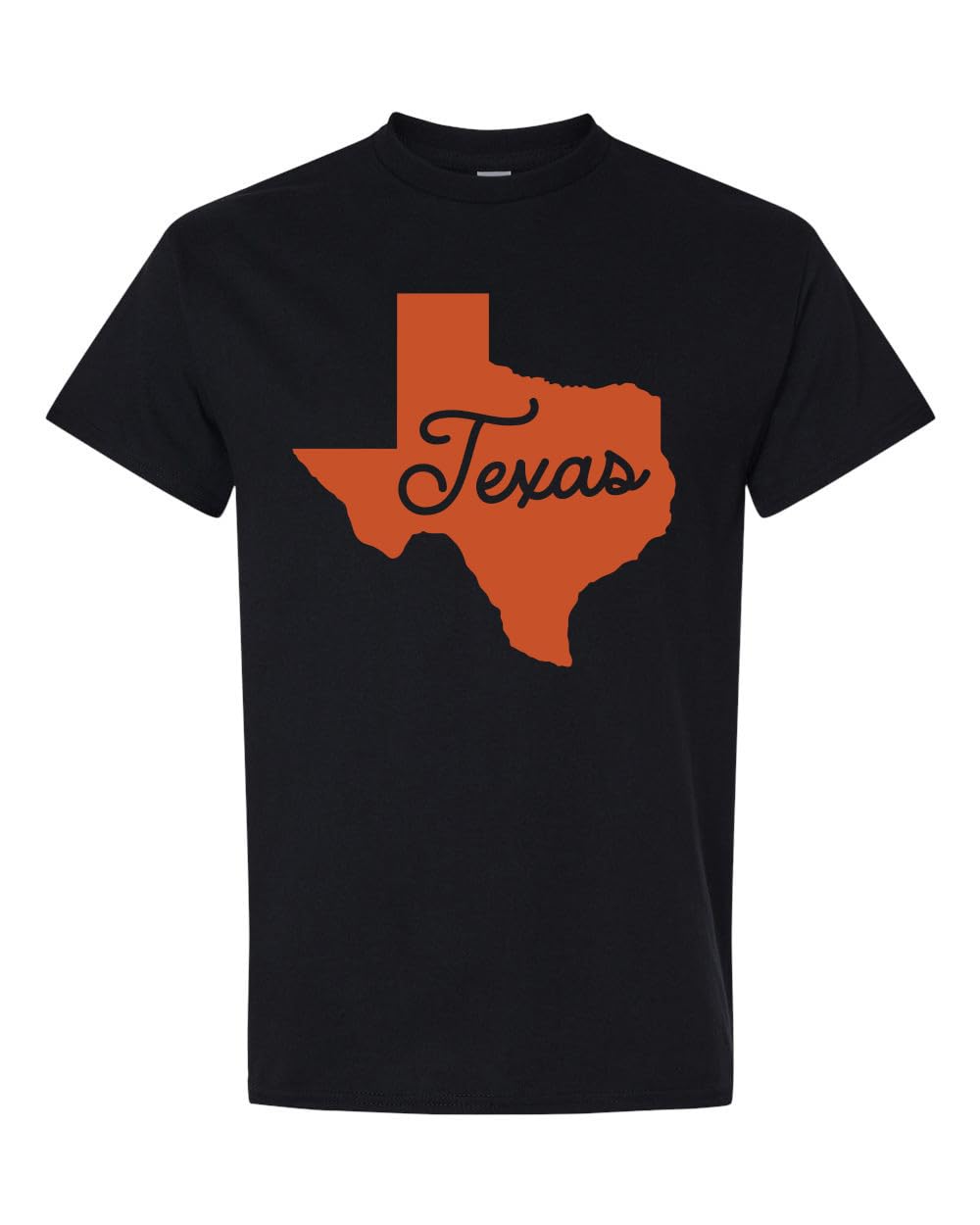 Texas State Outline T-Shirt – Classic Lone Star Pride Tee – Western Southern Style Unisex Shirt