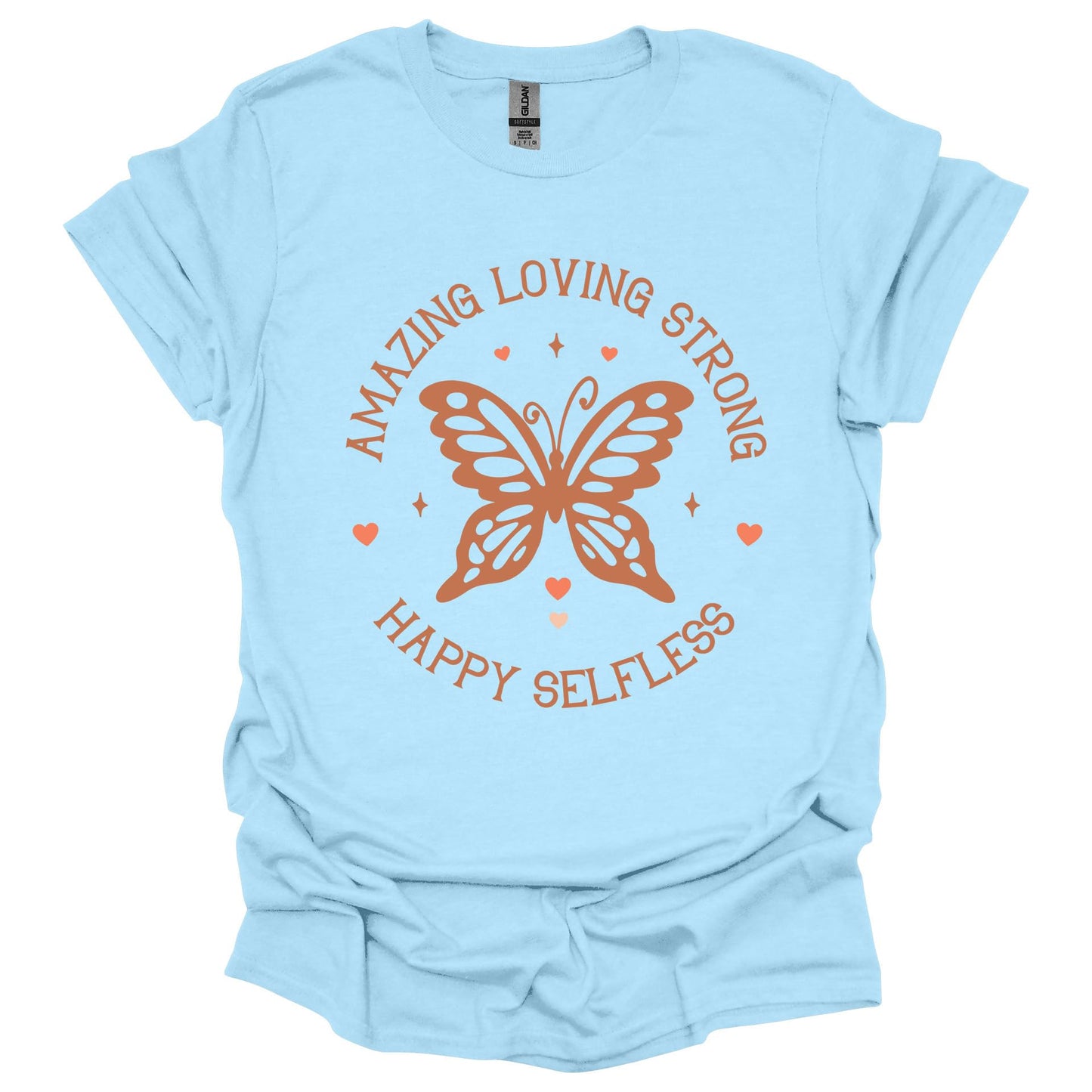 Butterfly Mom Shirt – Inspirational Graphic T-Shirt for Women – Uplifting
