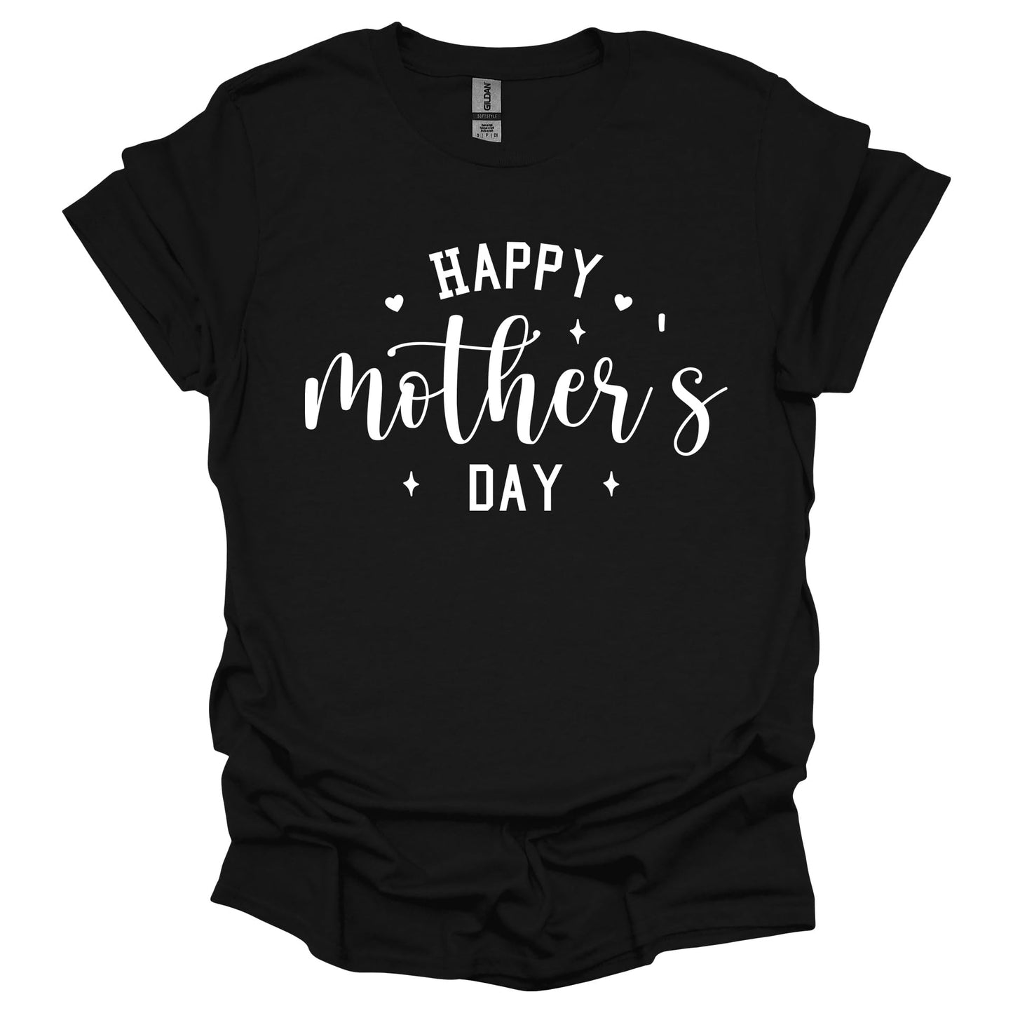 Happy Mother’s Day Shirt – Cute Script T-Shirt for Women – Fun and Sweet