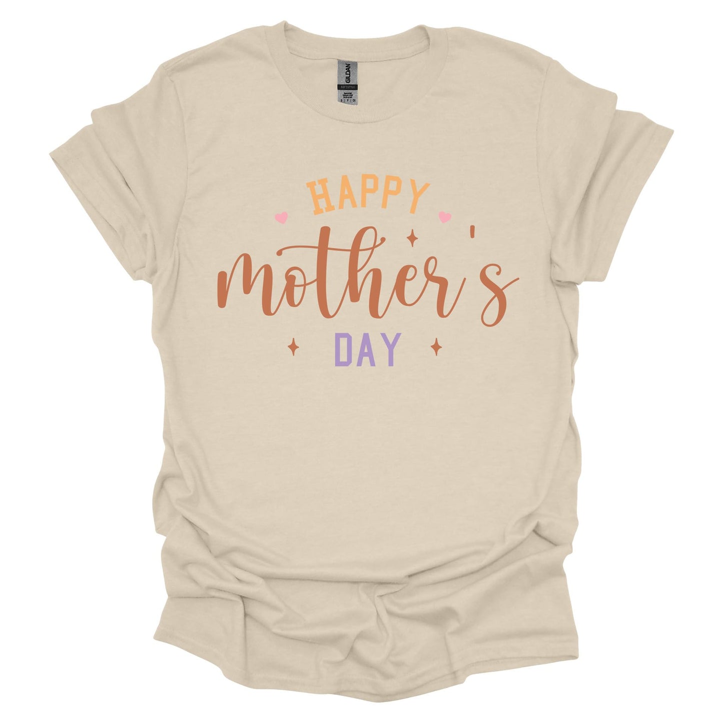 Happy Mother’s Day Shirt – Cute Script T-Shirt for Women – Fun and Sweet