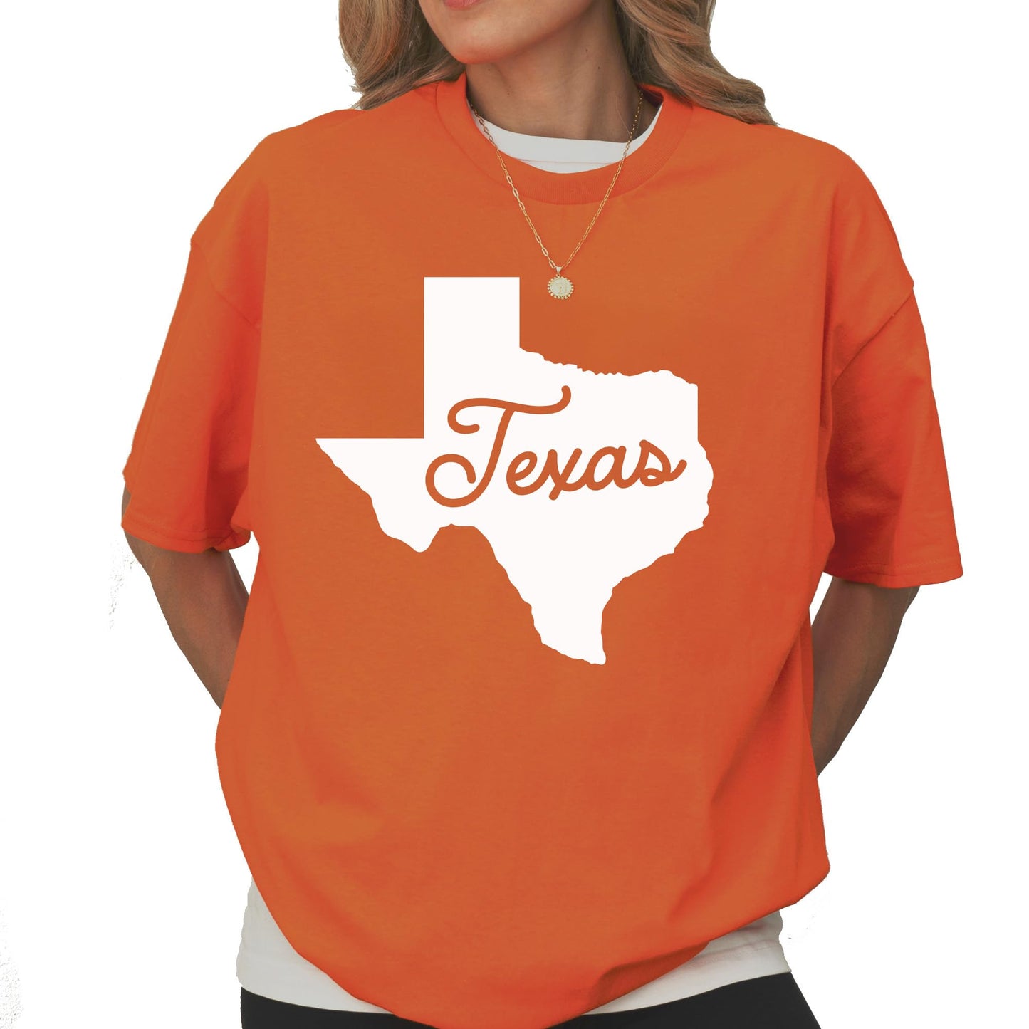 Texas State Outline T-Shirt – Classic Lone Star Pride Tee – Western Southern Style Unisex Shirt