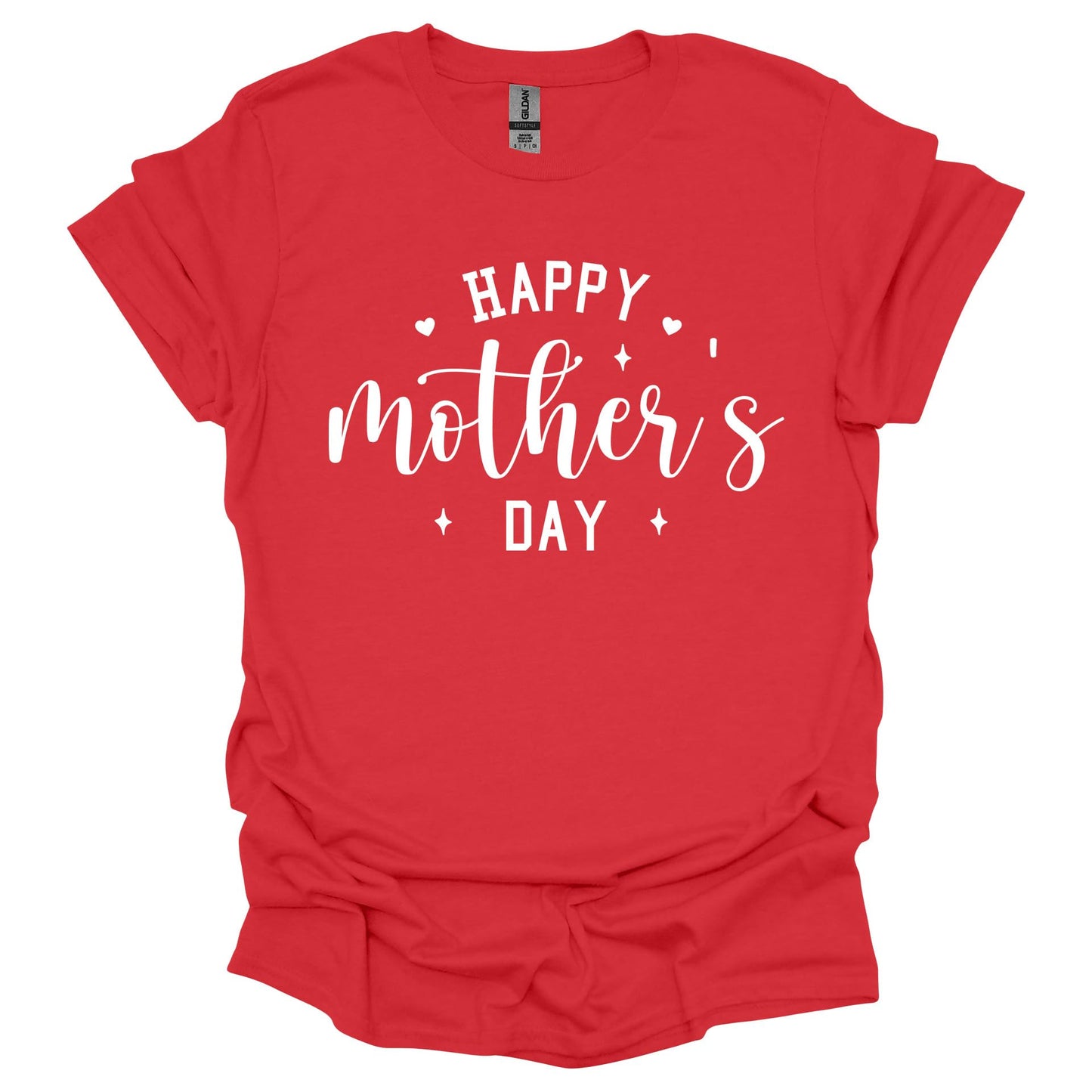 Happy Mother’s Day Shirt – Cute Script T-Shirt for Women – Fun and Sweet