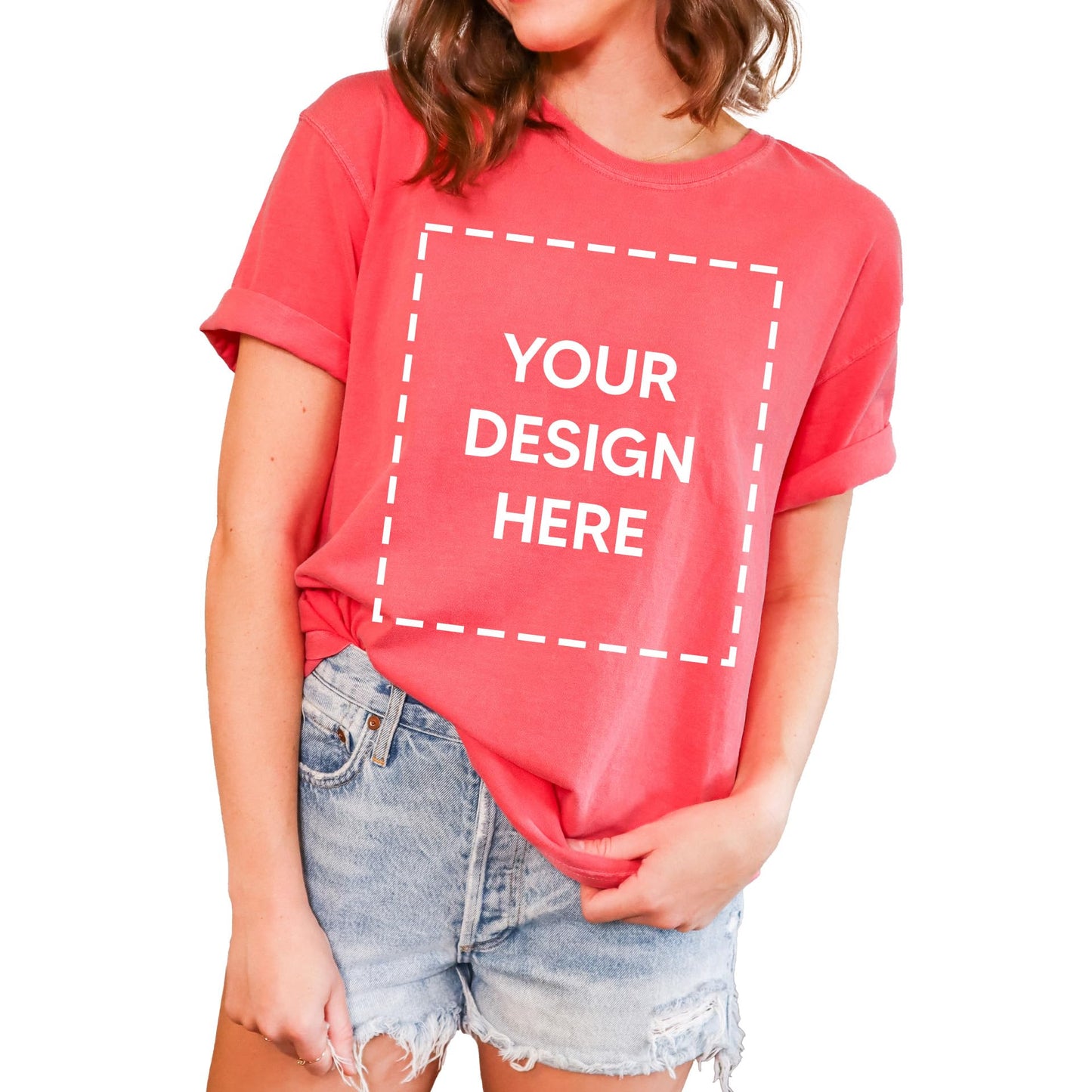 Personalized Custom T-Shirt – Create Your Own Design and Sizes Multicolor