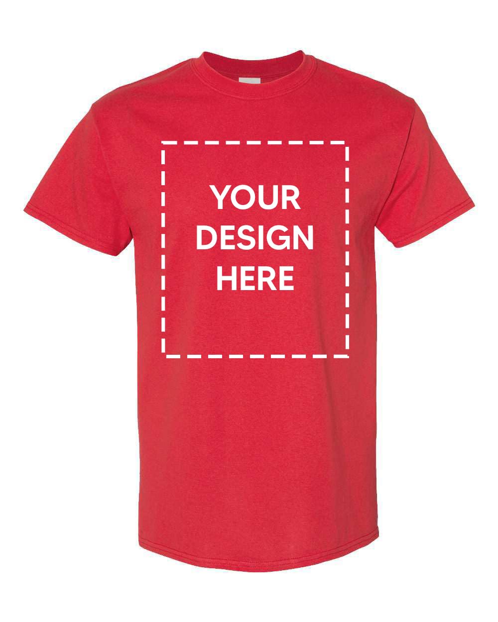 Personalized Custom T-Shirt – Create Your Own Design and Sizes Multicolor