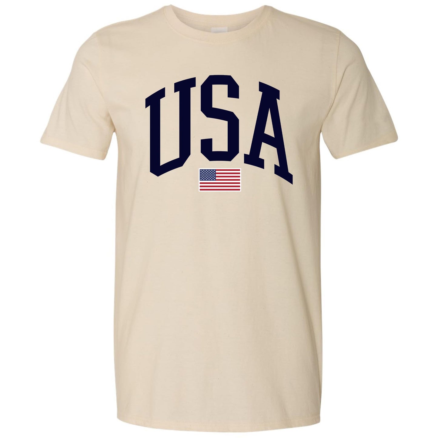 USA Graphic T-Shirt for Men & Women – 4th of July Patriotic American Flag Tee – Soft Cotton Casual Shirt