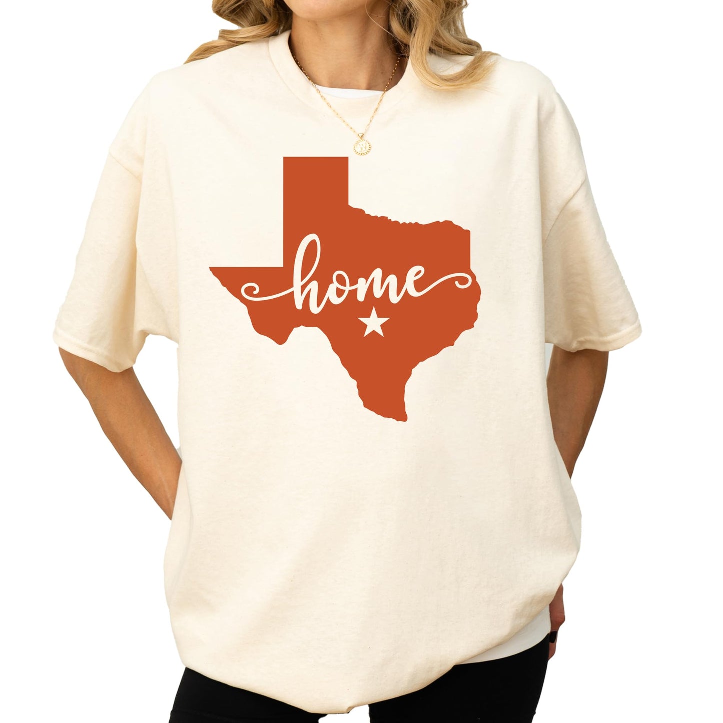 Texas Home T-Shirt – State Pride Graphic Tee – Vintage Southern Style Shirt for Men & Women