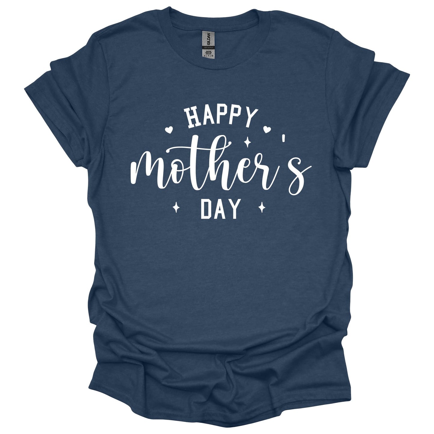 Happy Mother’s Day Shirt – Cute Script T-Shirt for Women – Fun and Sweet