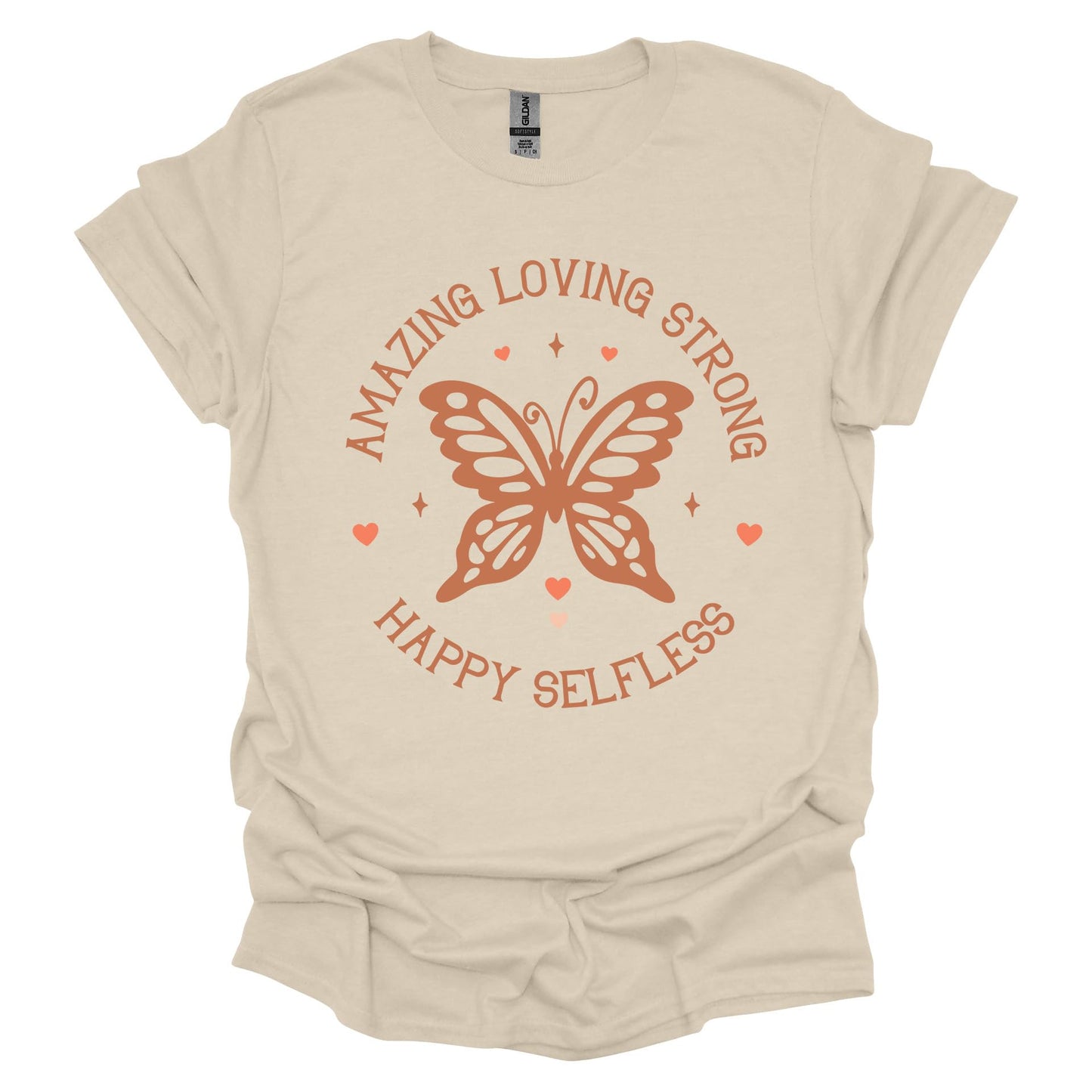 Butterfly Mom Shirt – Inspirational Graphic T-Shirt for Women – Uplifting