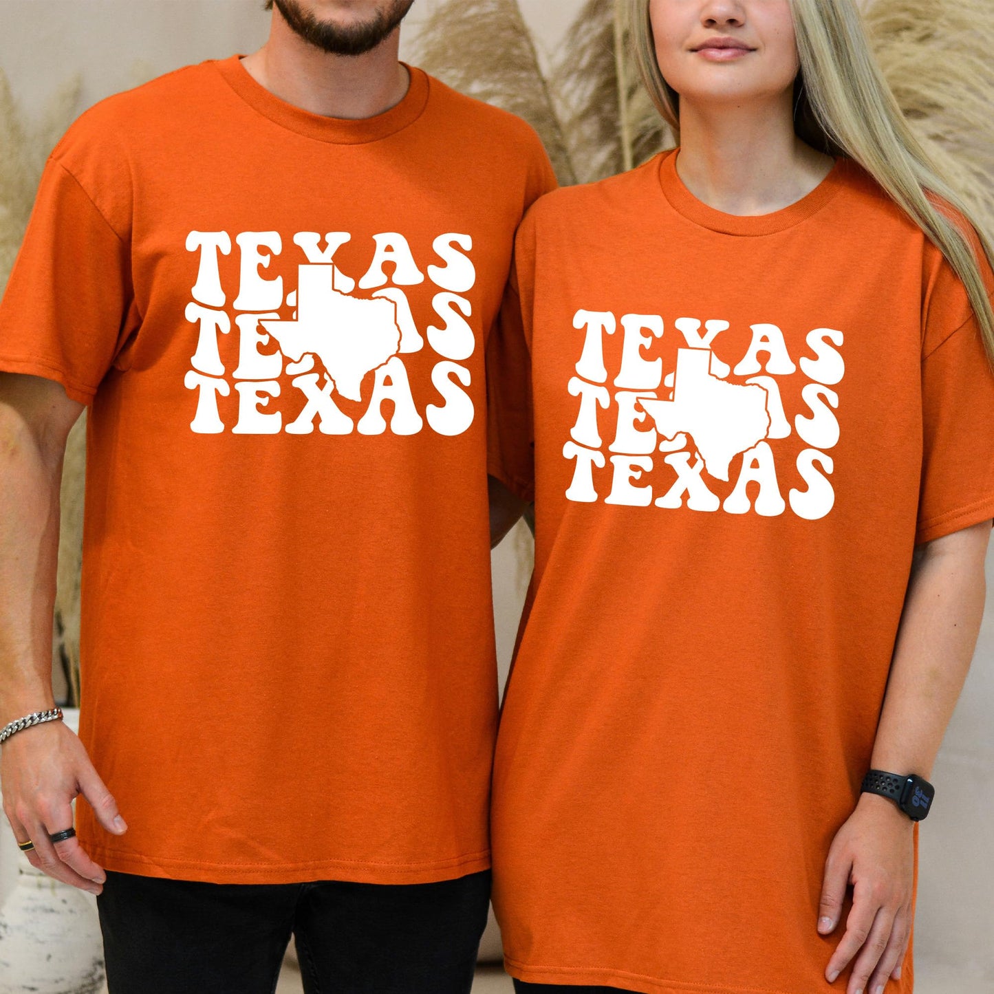 Texas Retro Graphic T-Shirt – Vintage Bold Lettering State Pride Tee – Southern Style Unisex Shirt