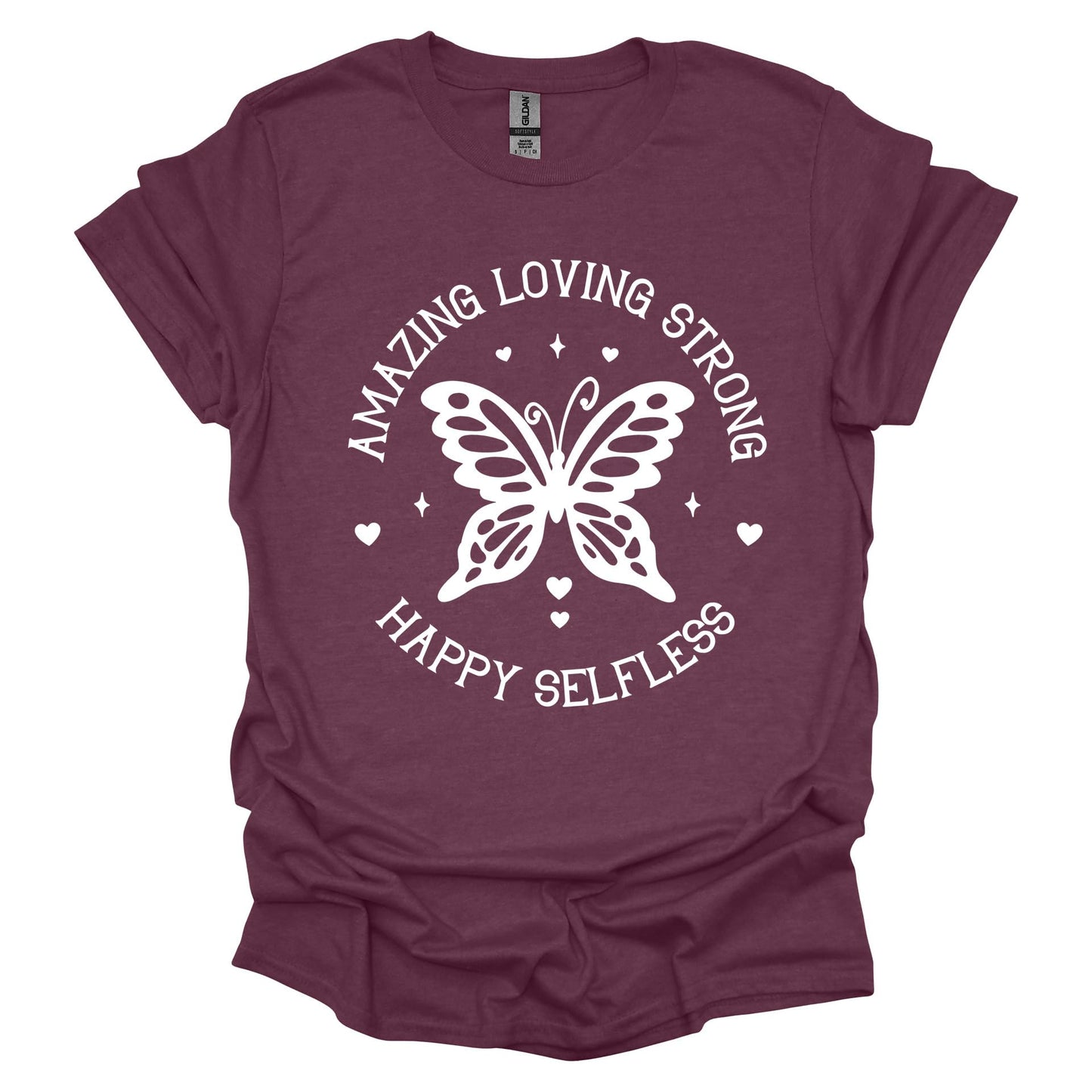 Butterfly Mom Shirt – Inspirational Graphic T-Shirt for Women – Uplifting
