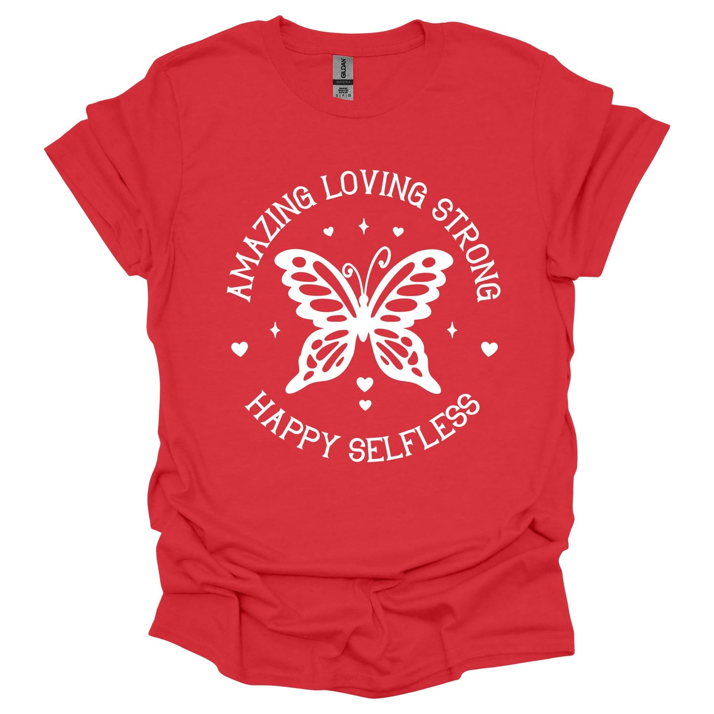 Butterfly Mom Shirt – Inspirational Graphic T-Shirt for Women – Uplifting