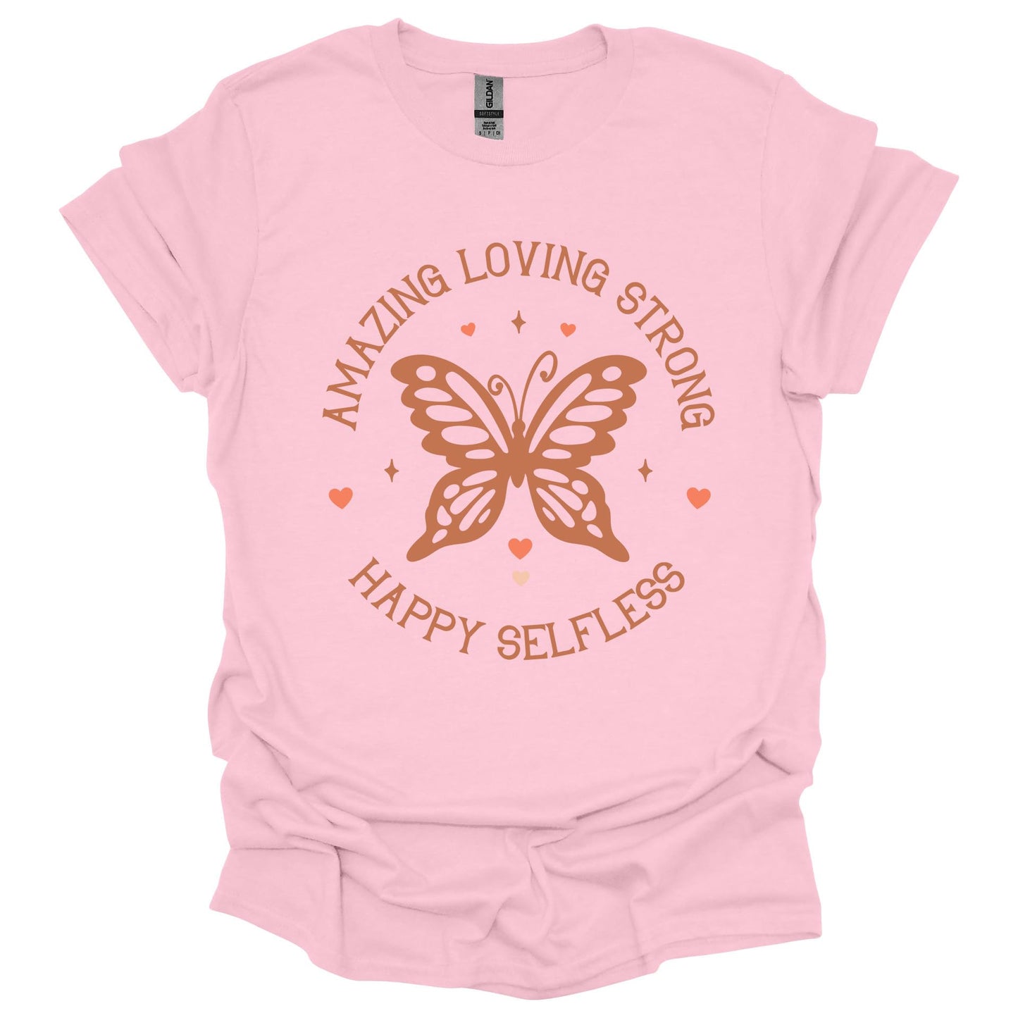 Butterfly Mom Shirt – Inspirational Graphic T-Shirt for Women – Uplifting