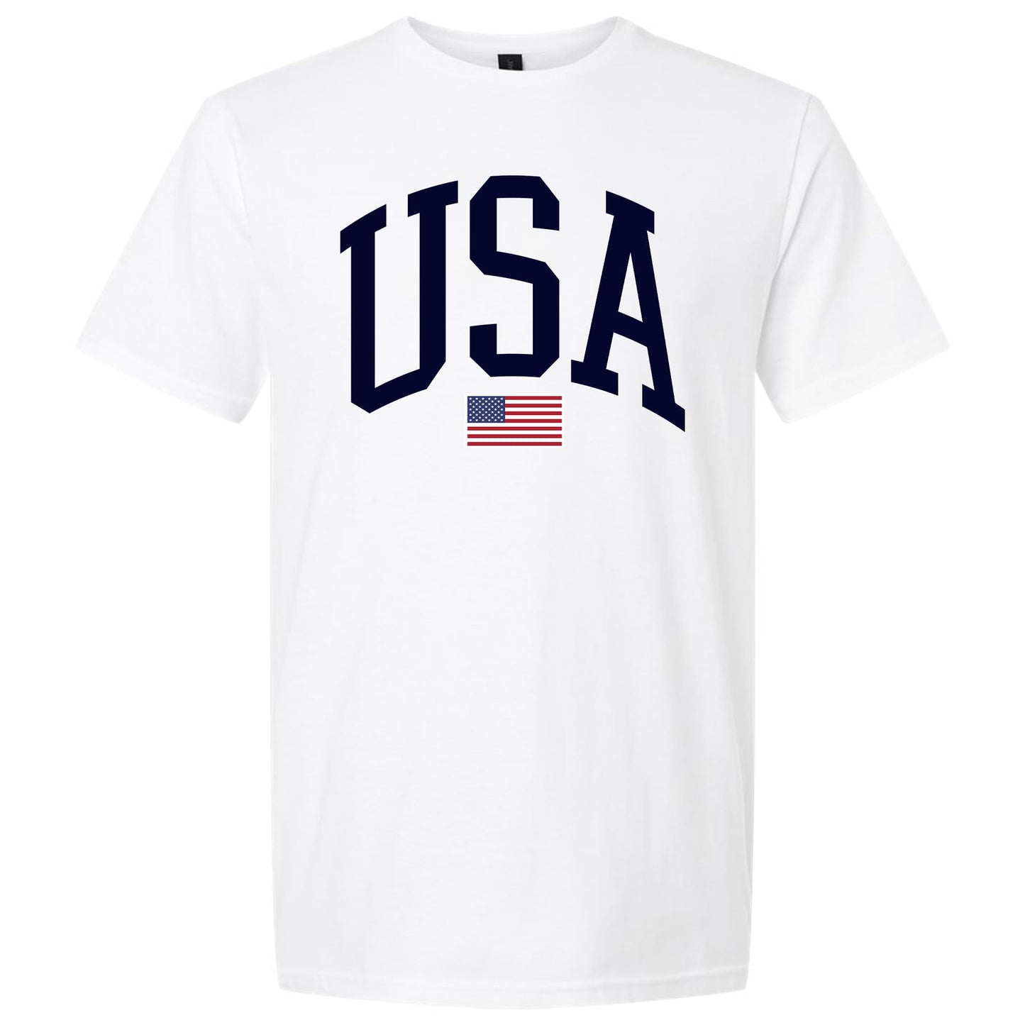 USA Graphic T-Shirt for Men & Women – 4th of July Patriotic American Flag Tee – Soft Cotton Casual Shirt