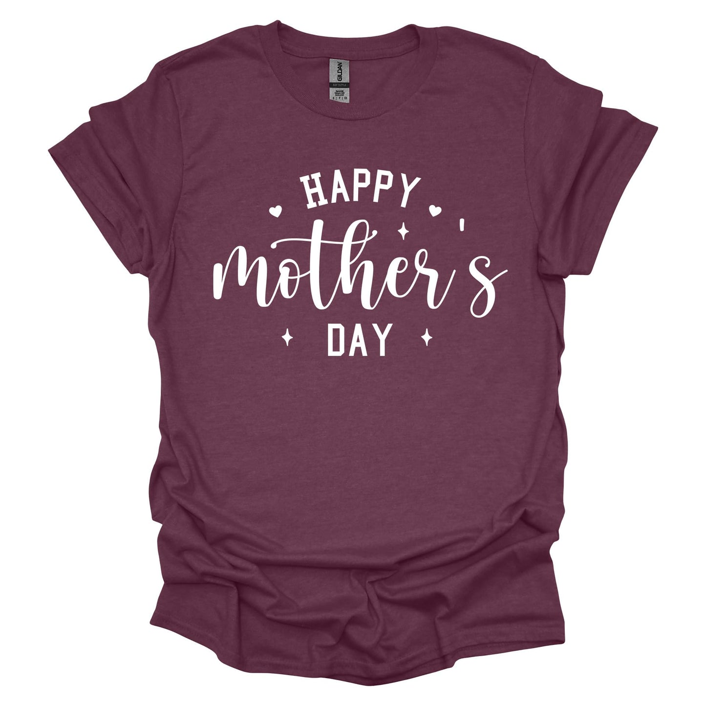 Happy Mother’s Day Shirt – Cute Script T-Shirt for Women – Fun and Sweet