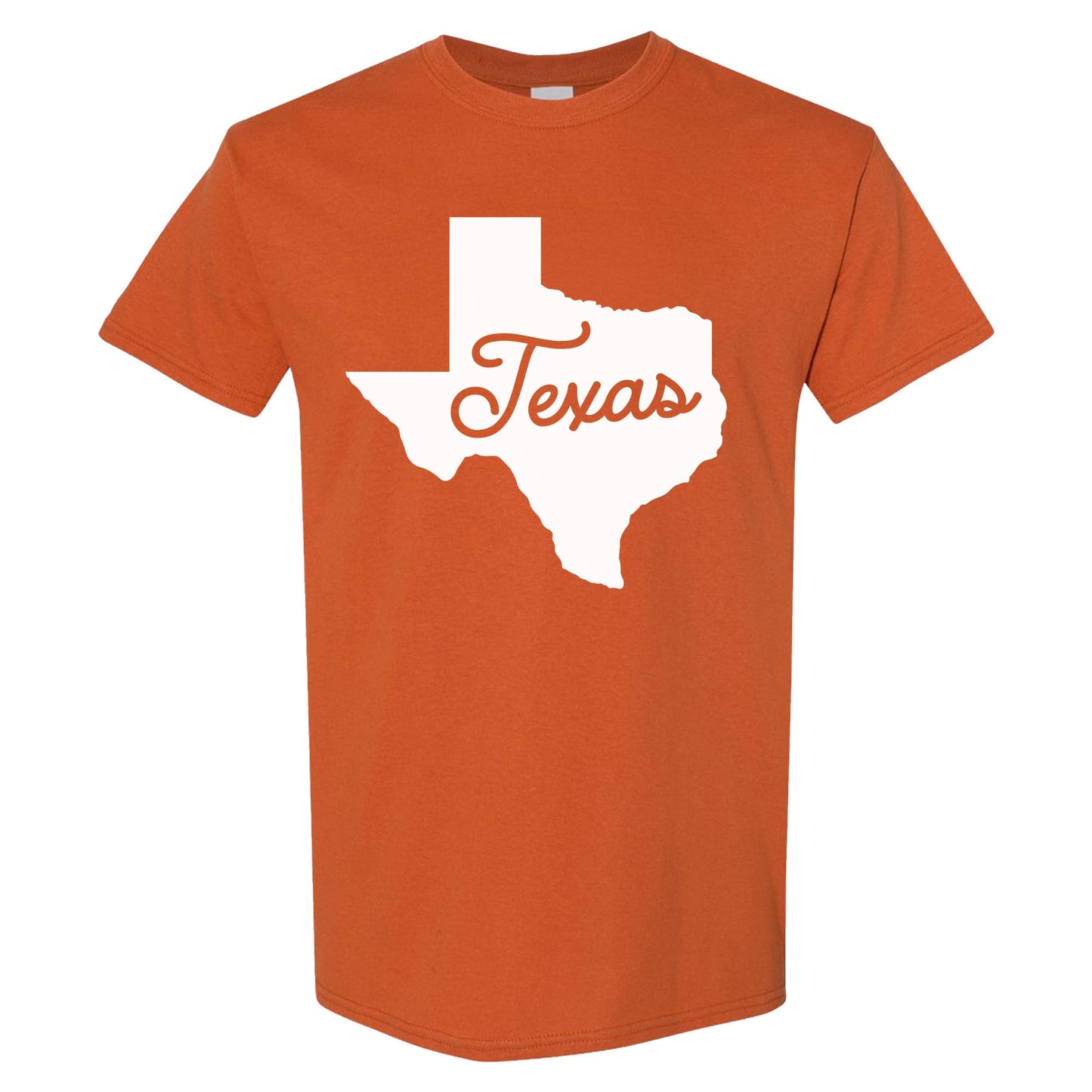 Texas State Outline T-Shirt – Classic Lone Star Pride Tee – Western Southern Style Unisex Shirt