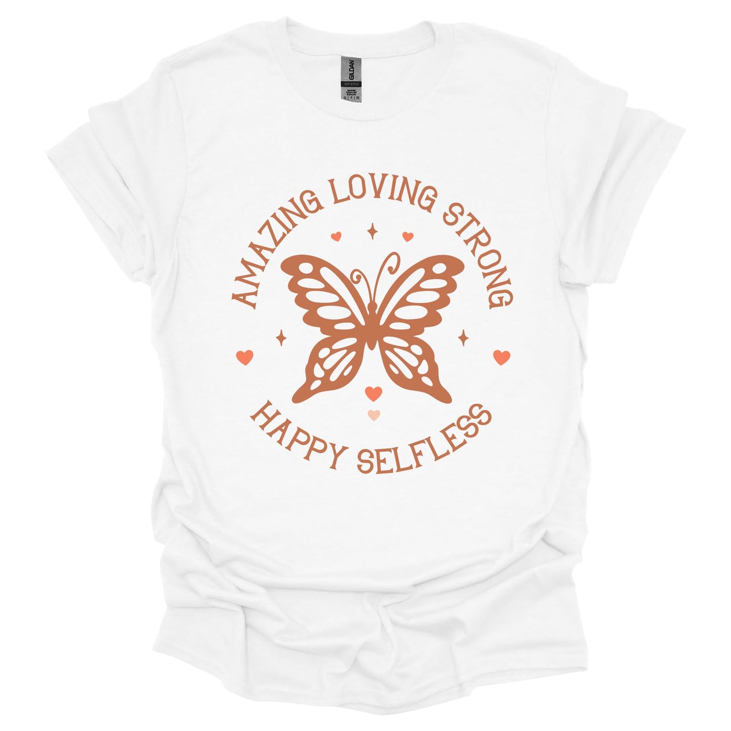 Butterfly Mom Shirt – Inspirational Graphic T-Shirt for Women – Uplifting