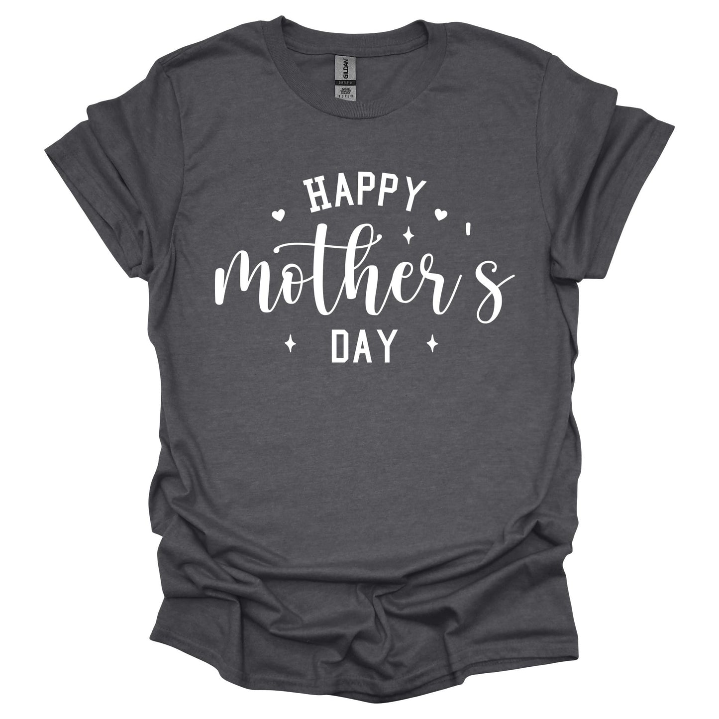 Happy Mother’s Day Shirt – Cute Script T-Shirt for Women – Fun and Sweet