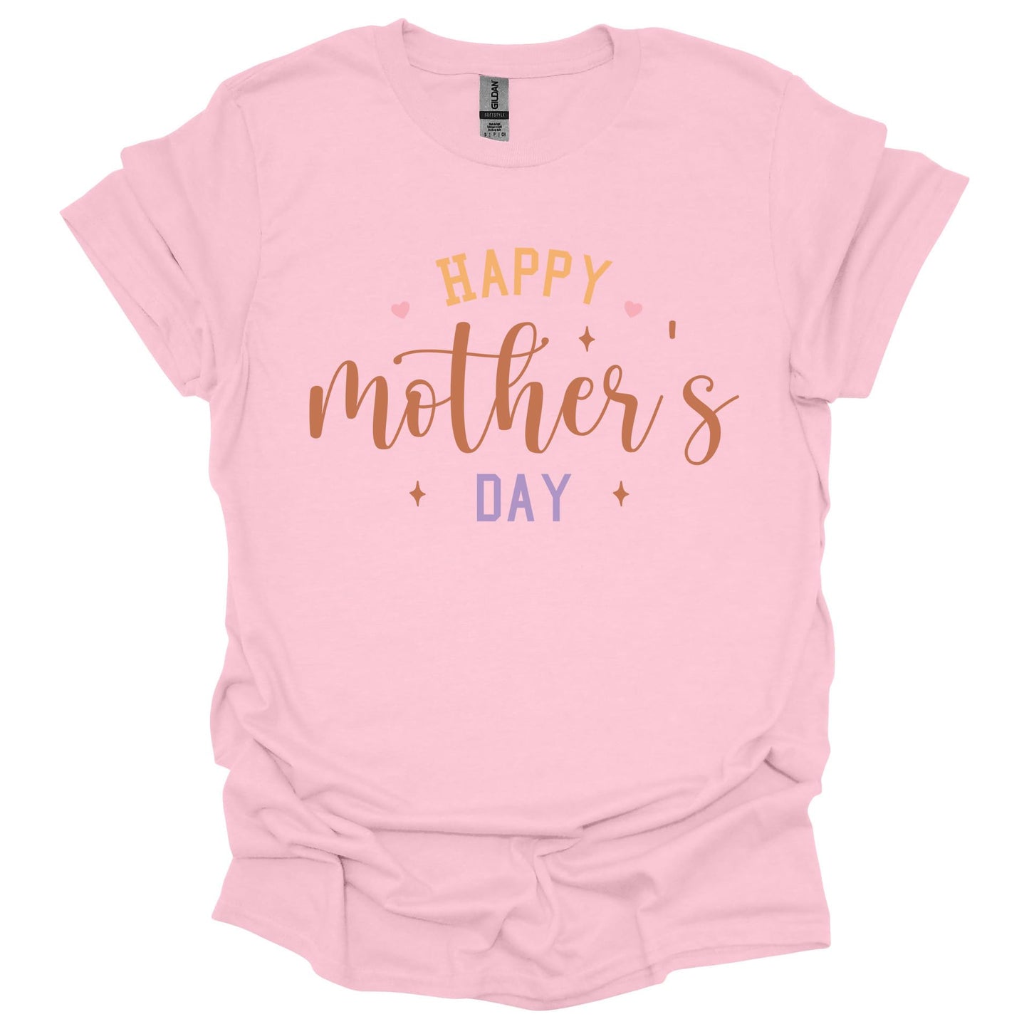 Happy Mother’s Day Shirt – Cute Script T-Shirt for Women – Fun and Sweet
