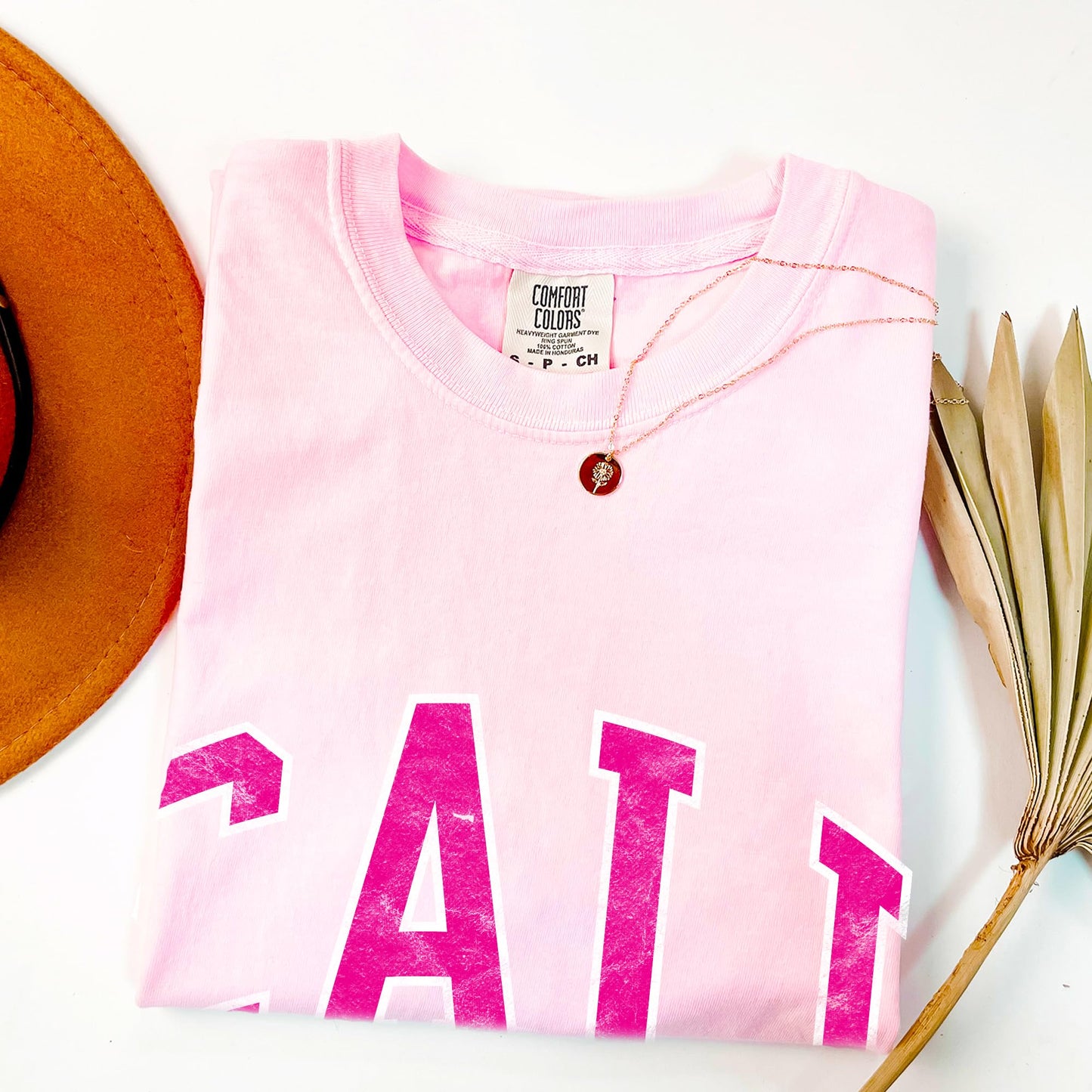 Tee Territory Cali Blossom T-Shirt, Graphic Tee for Women, Men, Unisex, 100% Cotton