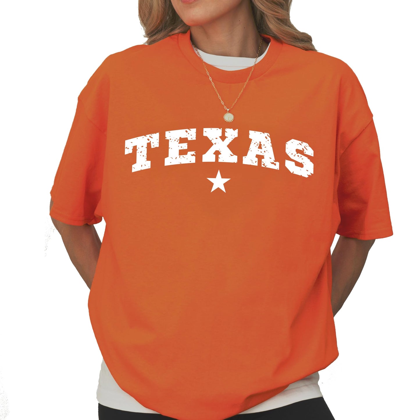 Texas Arch Star T-Shirt – Vintage Distressed Graphic Tee – Classic Southern Pride Shirt for Men & Women