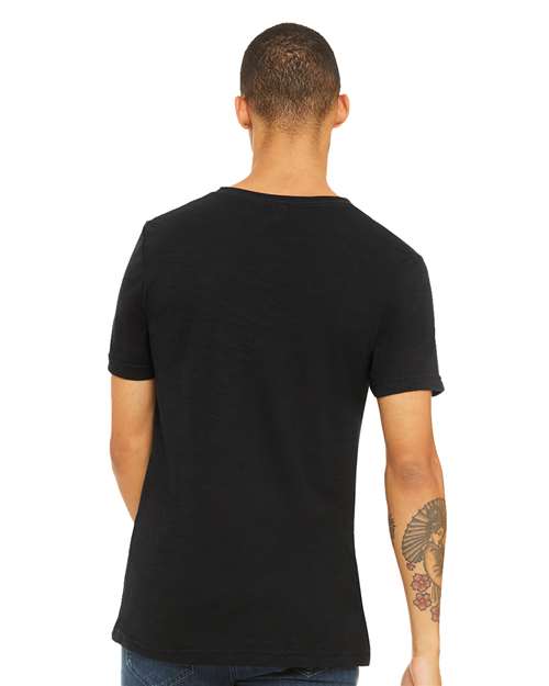 Solid Black Slub