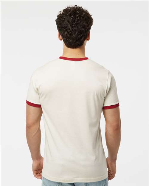 Vintage White/ Rio Red