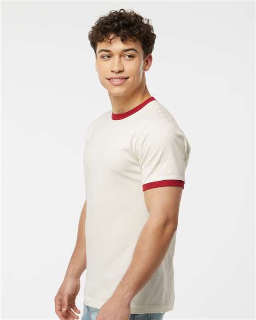 Vintage White/ Rio Red