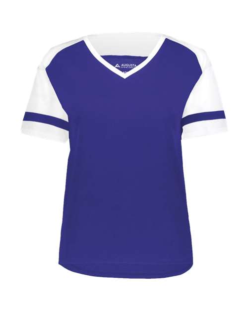 Purple/ White