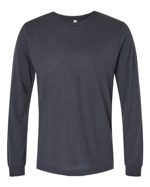 Solid Dark Grey Triblend