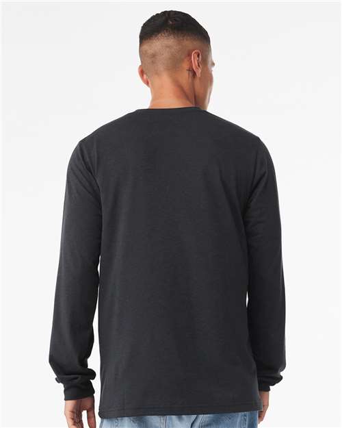 Solid Dark Grey Triblend