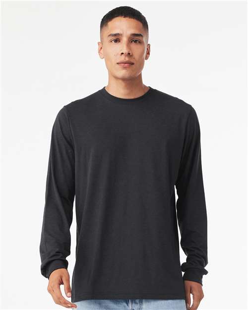 Solid Dark Grey Triblend