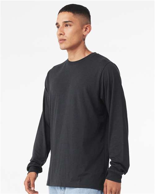 Solid Dark Grey Triblend