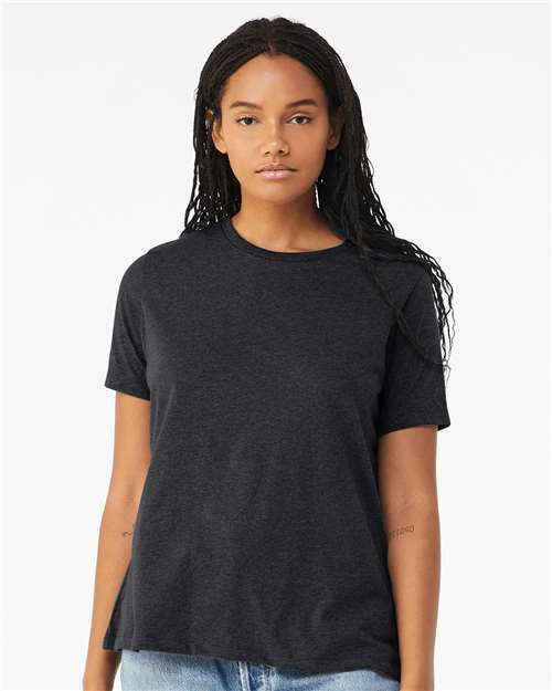 Solid Dark Grey Triblend