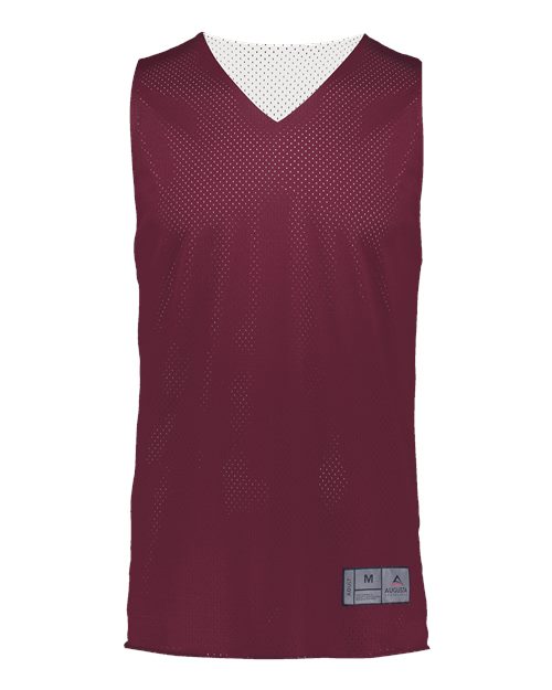 Maroon/ White