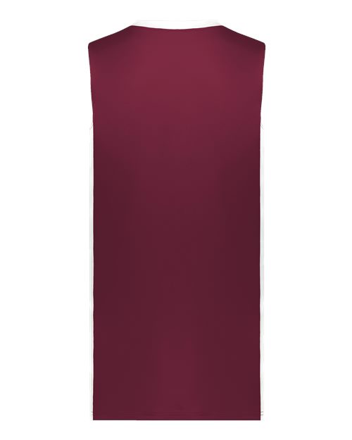 Maroon/ White