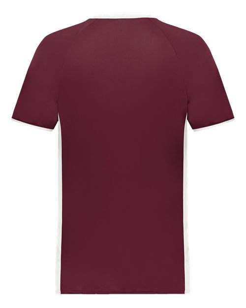 Maroon/ White