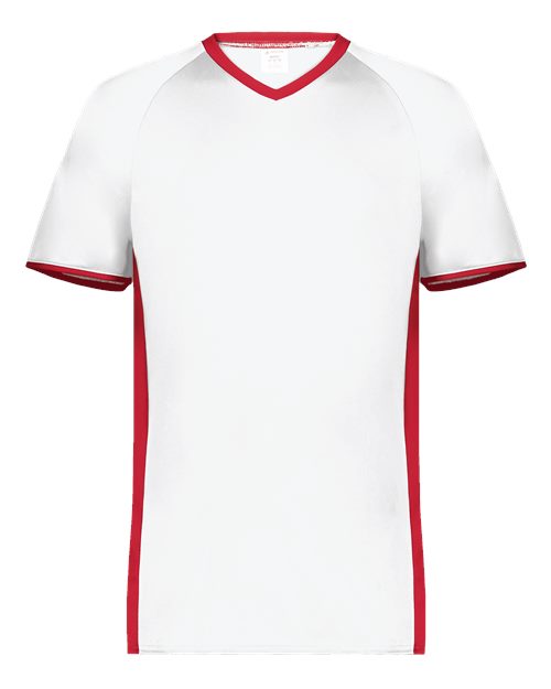 White/ Scarlet