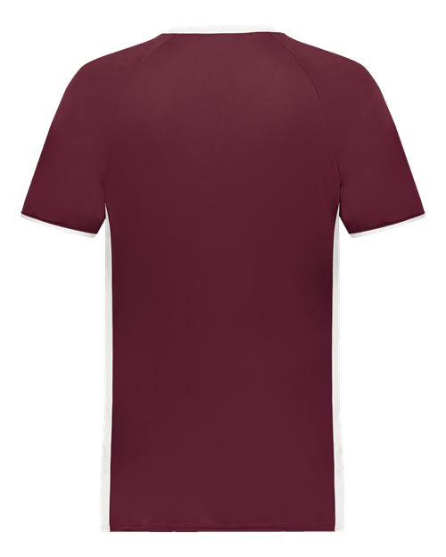 Maroon/ White