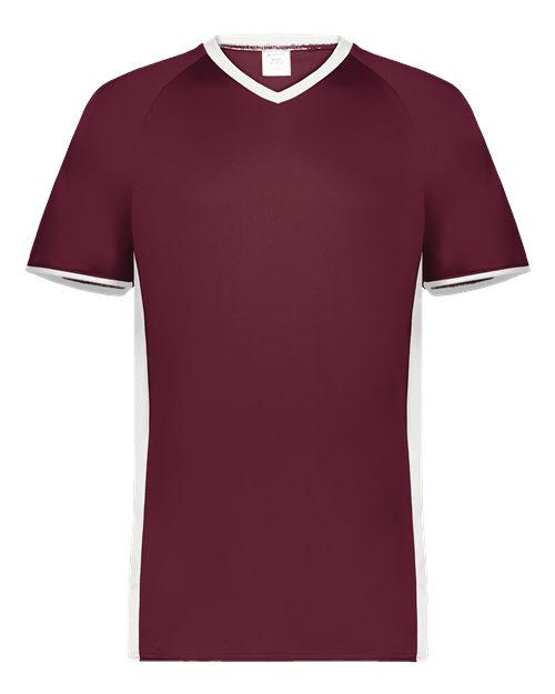 Maroon/ White