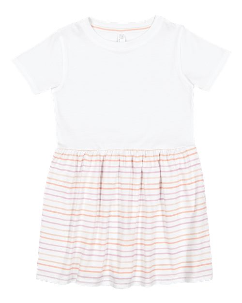 White/ Lilac Stripe