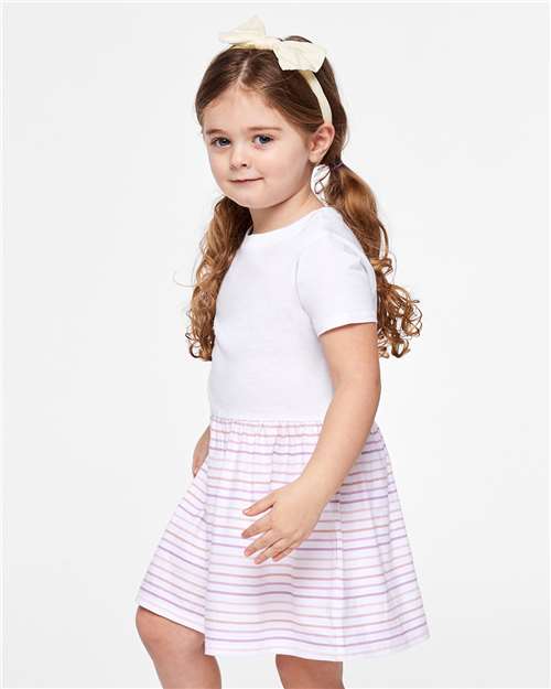 White/ Lilac Stripe