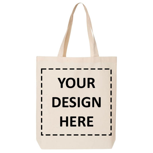 Customizable Canvas Tote Bags – Personalized Design or Text for Women, Bridesmaids, Teachers, Gifts