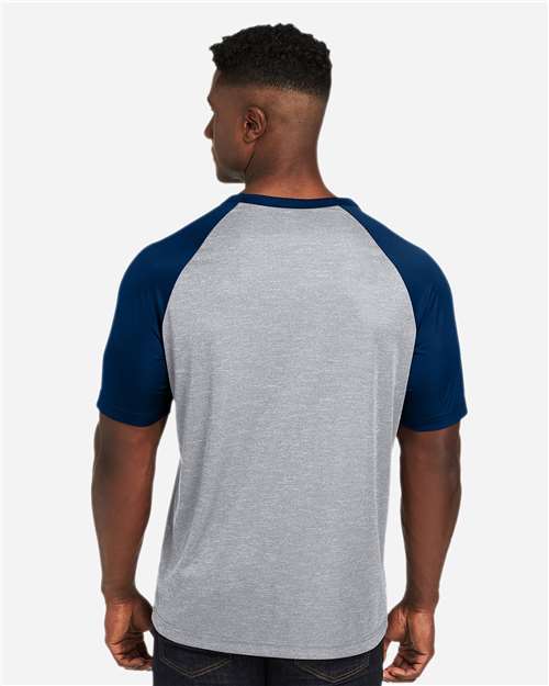 Athletic Heather/ Sport Dark Navy