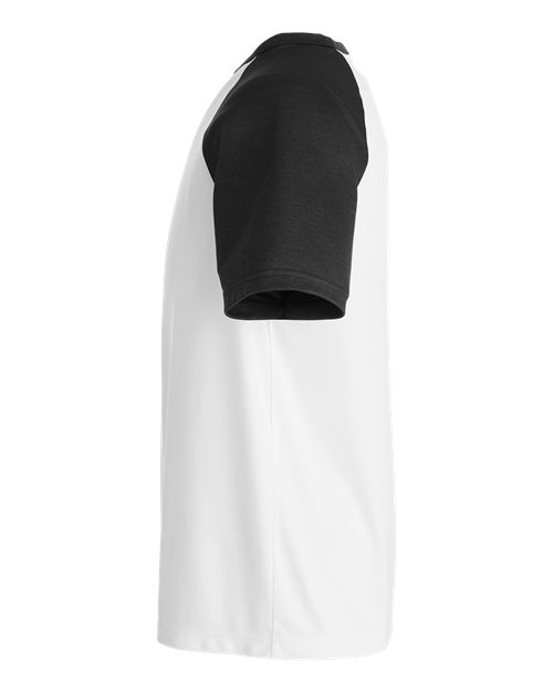 White/ Black Heather