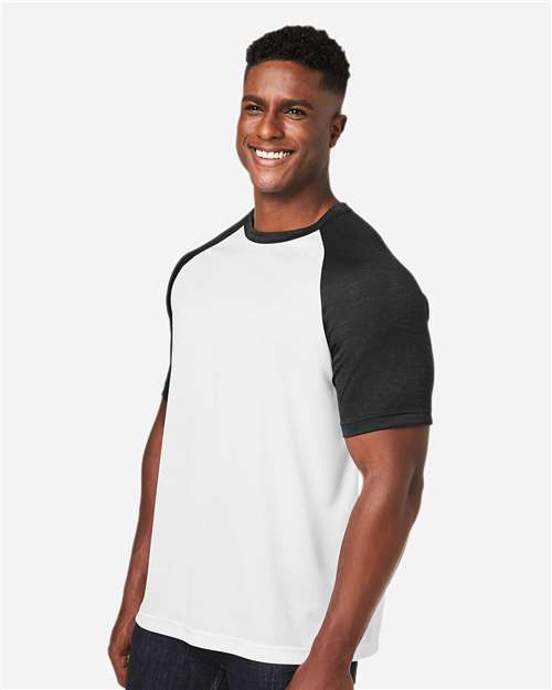 White/ Black Heather