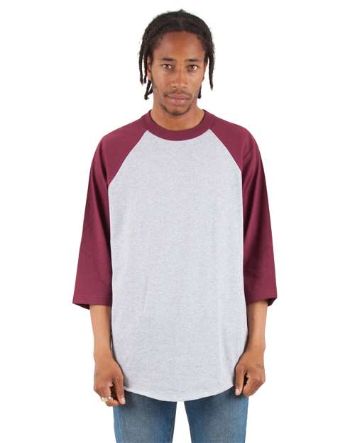 Heather Grey/ Burgundy